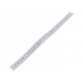 GN 711-KUS-300-S-O; Ruler; figures vertically arranged,self-adhesive; W: 11mm; ELESA+GANTER