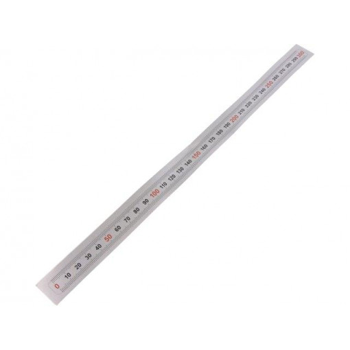 GN 711-KUS-300-W-L; Ruler; figures horizontally arranged,self-adhesive; W: 11mm; ELESA+GANTER