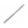 GN 711-KUS-300-W-R; Ruler; figures horizontally arranged,self-adhesive; W: 11mm; ELESA+GANTER