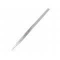 GN 711-KUS-400-S-M; Ruler; figures vertically arranged,self-adhesive; W: 11mm; ELESA+GANTER