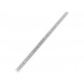GN 711-KUS-400-S-O; Ruler; figures vertically arranged,self-adhesive; W: 11mm; ELESA+GANTER