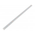 GN 711-KUS-400-W-L; Ruler; figures horizontally arranged,self-adhesive; W: 11mm; ELESA+GANTER
