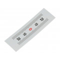 GN 711-KUS-50-S-M; Ruler; figures vertically arranged,self-adhesive; W: 11mm; ELESA+GANTER