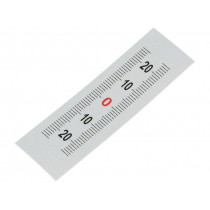 GN 711-KUS-50-S-M; Ruler; figures vertically arranged,self-adhesive; W: 11mm; ELESA+GANTER
