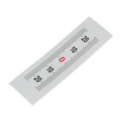 GN 711-KUS-50-S-M; Ruler; figures vertically arranged,self-adhesive; W: 11mm; ELESA+GANTER