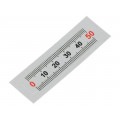 GN 711-KUS-50-W-L; Ruler; figures horizontally arranged,self-adhesive; W: 11mm; ELESA+GANTER