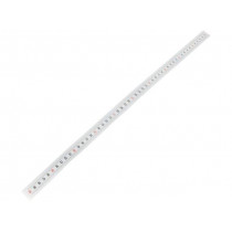 GN 711-KUS-500-S-O; Ruler; figures vertically arranged,self-adhesive; W: 11mm; ELESA+GANTER