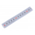 GN 711-KUS-750-W-M; Ruler; figures horizontally arranged,self-adhesive; W: 11mm; ELESA+GANTER