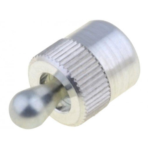 GN 715-3-20-SA; Side thrust pin; Øout: 6mm; Overall len: 11mm; Tip mat: steel; 20N; ELESA+GANTER