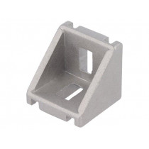 GN 960-30-8-30-30-A-MT; Angle bracket; for profiles; Width of the groove: 8mm; W: 28mm; ELESA+GANTER