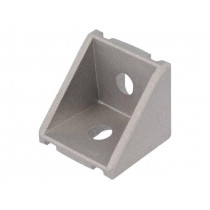 GN 961-40-8-40-40-A-MT; Angle bracket; for profiles; Width of the groove: 8mm; W: 38mm; ELESA+GANTER