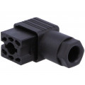 932447100 GO 6 WF; Connector: square; Series: G; plug; female; PIN: 6; tinned; IP65; 50V; HIRSCHMANN 932447100 GO 6 WF; Connector: square; Series: G; plug; female; PIN: 6; tinned; IP65; 50V; HIRSCHMANN