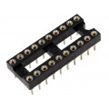 DS1001-01-20BT1NSF6S; Socket: DIP; PIN: 20; Pitch: 2.54mm; precision; THT; gold-plated; CONNFLY DS1001-01-20BT1NSF6S; Socket: DIP; PIN: 20; Pitch: 2.54mm; precision; THT; gold-plated; CONNFLY
