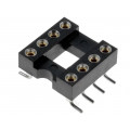 DS1001-02-08N13; Socket: DIP; PIN: 8; Pitch: 2.54mm; precision; SMT; 7.62mm; 0÷85°C; CONNFLY