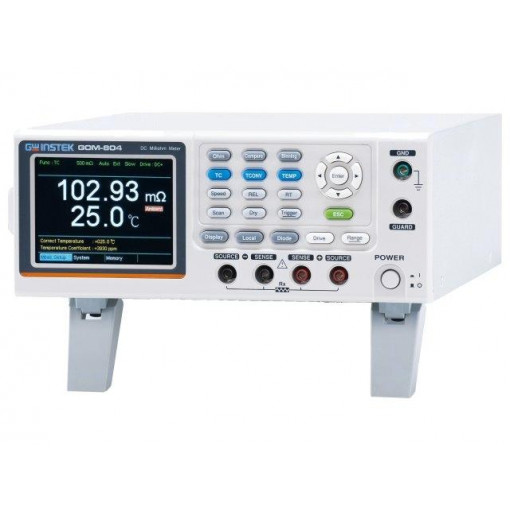 GOM-804; Milli-ohm meter; TFT 3,5