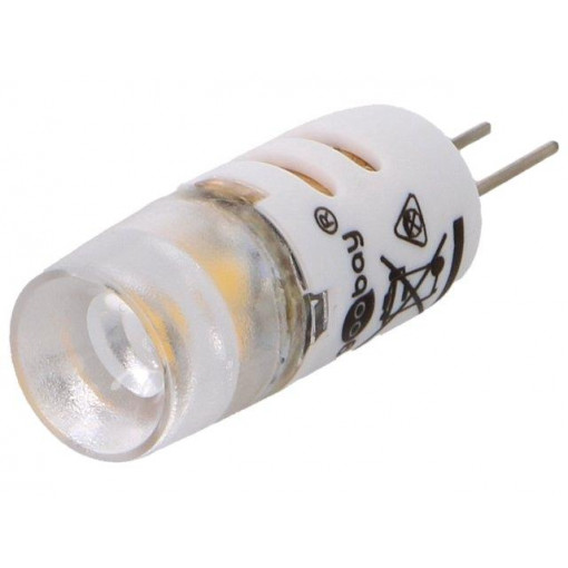 30584; LED lamp; warm white; G4; 12VDC; 12VAC; 90lm; 1.2W; 300°; 2700K; Goobay 30584; LED lamp; warm white; G4; 12VDC; 12VAC; 90lm; 1.2W; 300°; 2700K; Goobay