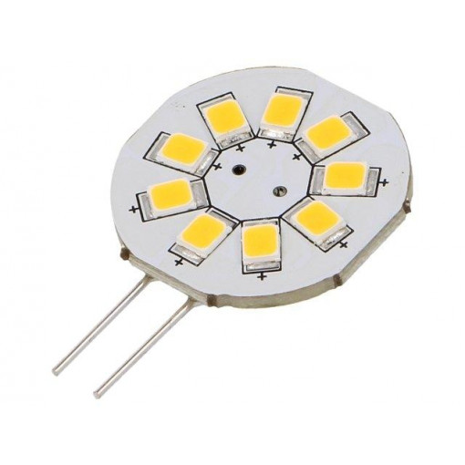 30590; LED lamp; warm white; G4; 12VDC; 12VAC; 120lm; 1.5W; 140°; 2800K; Goobay 30590; LED lamp; warm white; G4; 12VDC; 12VAC; 120lm; 1.5W; 140°; 2800K; Goobay