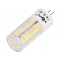 71438; LED lamp; warm white; G4; 12VDC; 12VAC; 340lm; 3.5W; 280°; 2700K; Goobay