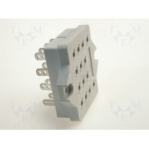 GOP-14; Socket; PIN: 14; 10A; 250VAC; Mounting: PCB; Leads: for soldering; RELPOL GOP-14; Socket; PIN: 14; 10A; 250VAC; Mounting: PCB; Leads: for soldering; RELPOL