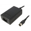 GP25A13A-R1B; Power supply: switched-mode; 5VDC; Iout: 2.5A; Out: DIN 5pin; 28.1W; MEAN WELL GP25A13A-R1B; Power supply: switched-mode; 5VDC; Iout: 2.5A; Out: DIN 5pin; 28.1W; MEAN WELL