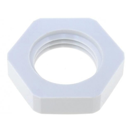 GPA PG7B; Nut; PG7; polyamide; 19mm; Thread: PG; FIBOX