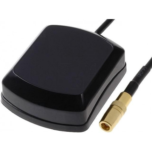 ; Antenna; inner; GPS; SMB-A; plug; straight; Len: 5m; magnet; 2.4÷5VDC; JC Antenna ; Antenna; inner; GPS; SMB-A; plug; straight; Len: 5m; magnet; 2.4÷5VDC; JC Antenna