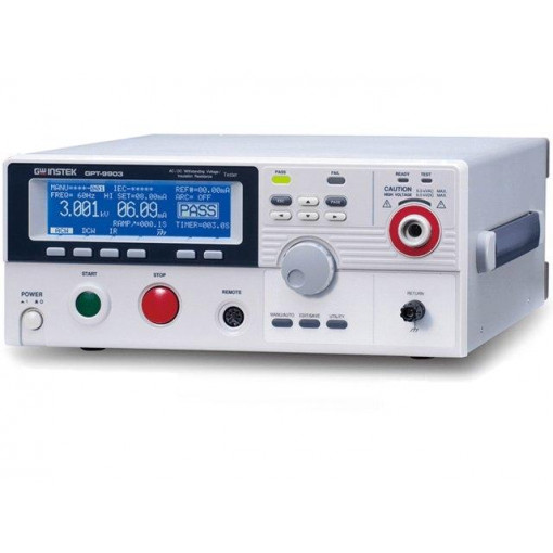 GPT-9903A; Meter: safety tester; Plug: EU; GW INSTEK GPT-9903A; Meter: safety tester; Plug: EU; GW INSTEK