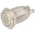 GQ16B-M/24V; Signaller: sound; 85dB; Illumin: none; IP50; Ø16mm; 1÷10mm; 360mW; ONPOW GQ16B-M/24V; Signaller: sound; 85dB; Illumin: none; IP50; Ø16mm; 1÷10mm; 360mW; ONPOW