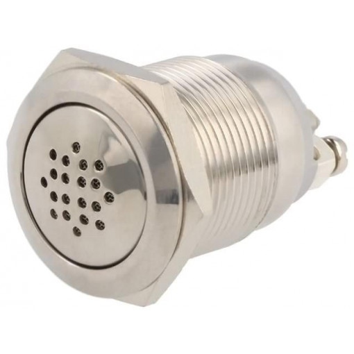 GQ19B-M/24V; Signaller: sound; 85dB; Illumin: none; IP50; Ø19mm; 1÷10mm; 360mW; ONPOW GQ19B-M/24V; Signaller: sound; 85dB; Illumin: none; IP50; Ø19mm; 1÷10mm; 360mW; ONPOW