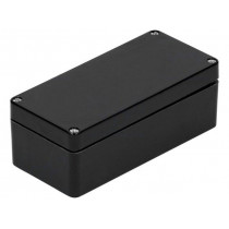 GJB-1607555BK; Enclosure: multipurpose; X: 75mm; Y: 160mm; Z: 55mm; polyester; black; RAYCHEM RPG