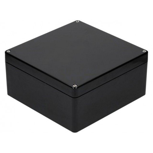 GJB-255250120BK; Enclosure: multipurpose; X: 250mm; Y: 255mm; Z: 120mm; polyester; RAYCHEM RPG