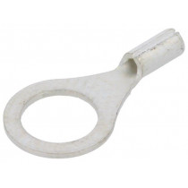 GS5-0.5; Ring terminal; M5; 0.1÷0.5mm2; crimped; for cable; non-insulated; JST