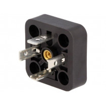 932598500 GSA 3000 A; Connector: valve connector; socket; form A; 18mm; male; PIN: 4; 16A; HIRSCHMANN