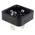 932597100 GSA 3000; Connector: valve connector; socket; form A; 18mm; male; PIN: 4; 16A; HIRSCHMANN