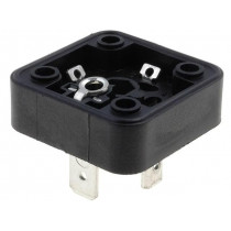 932597100 GSA 3000; Connector: valve connector; socket; form A; 18mm; male; PIN: 4; 16A; HIRSCHMANN