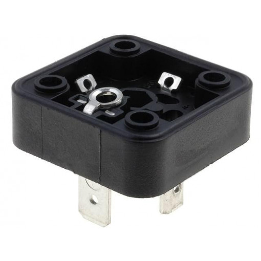 932597100 GSA 3000; Connector: valve connector; socket; form A; 18mm; male; PIN: 4; 16A; HIRSCHMANN