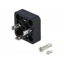 932429100 GSAZ 200; Connector: valve connector; socket; form A; 18mm; male; PIN: 3; 16A; HIRSCHMANN