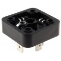 932430100 GSAZ 300; Connector: valve connector; socket; form A; 18mm; male; PIN: 4; 16A; HIRSCHMANN