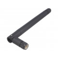 GSM-ANT015KZW-SMA; Antenna; GSM; 3dBi; linear; Mounting: twist-on,vertical,angular; SR PASSIVES