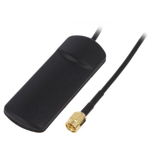 GSM-ANT107; Antenna; GSM; 2dBi; linear; Mounting: for ribbon cable; 50Ω; Len: 3m; SR PASSIVES