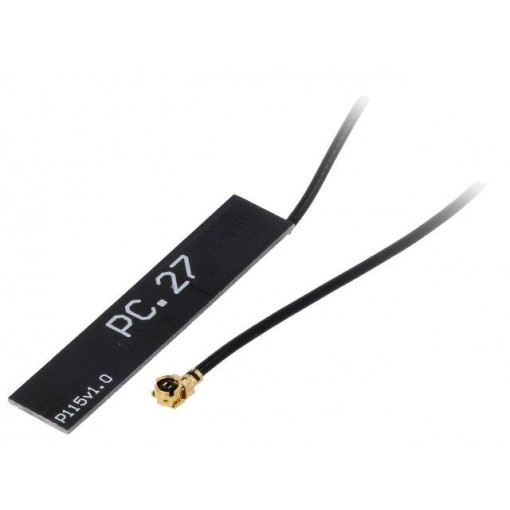 GSM-ANT115; Antenna; GSM; 2dBi; linear; Mounting: for ribbon cable; 50Ω; SR PASSIVES
