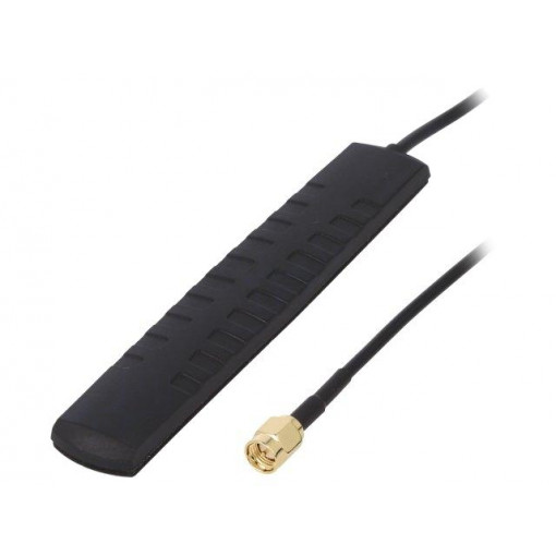 GSM-ANT121; Antenna; GSM; 2dBi; linear; Mounting: for ribbon cable; 50Ω; Len: 3m; SR PASSIVES