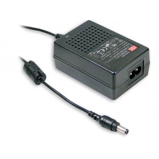 GSM18B09-P1J; Power supply: switched-mode; 9VDC; 2A; Out: 5,5/2,1; 18W; 80÷264VAC; MEAN WELL