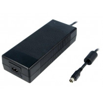 GSM220B20-R7B; Power supply: switched-mode; 20VDC; 11A; Out: Power DIN 4 pin R7B; MEAN WELL