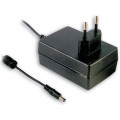 GSM25E05-P1J; Power supply: switched-mode; 5VDC; 4A; Out: 5,5/2,1; 20W; Plug: EU; MEAN WELL