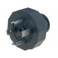931297001 GSP 311; Connector: valve connector; socket; form A; 18mm; male; PIN: 4; 16A; HIRSCHMANN