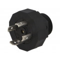 931297006 GSP 3 M20; Connector: valve connector; socket; form A; 18mm; male; PIN: 4; 16A; HIRSCHMANN