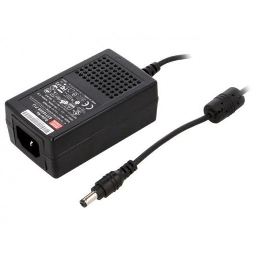 GST18A09-P1J; Power supply: switched-mode; 9VDC; 2A; Out: 5,5/2,1; 18W; 85÷264VAC; MEAN WELL