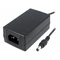 GST18A28-P1J; Power supply: switched-mode; 28VDC; 0.64A; Out: 5,5/2,1; 18W; 88.5%; MEAN WELL