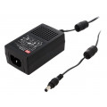 GST25A07-P1J; Power supply: switched-mode; 7.5VDC; 2.93A; Out: 5,5/2,1; 22W; MEAN WELL